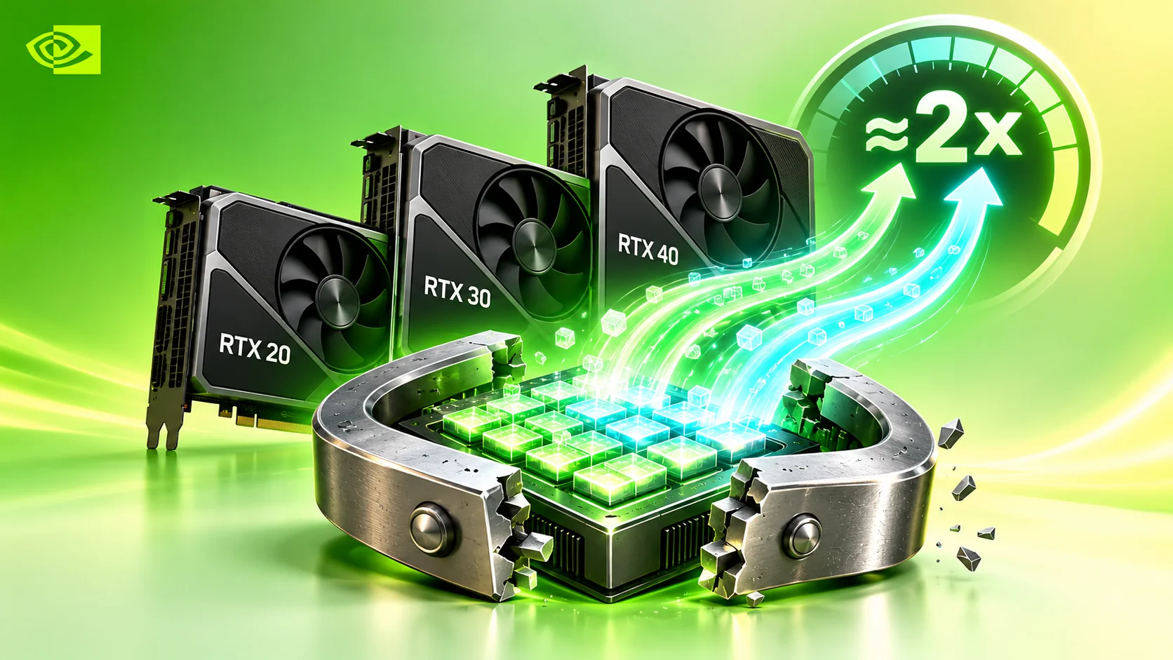 У GeForce RTX 20, 30 и 40 научились раскрывать скрытую вычислительную производительность - прирост достигает почти 2×
